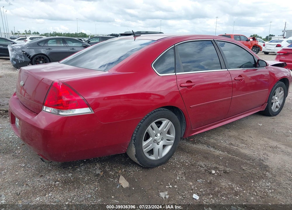 2013 CHEVROLET IMPALA LT VIN: 2G1WG5E34D1101955