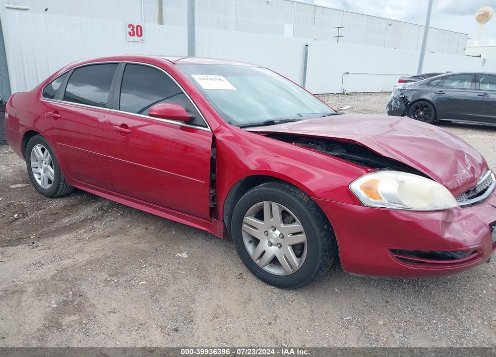 2013 CHEVROLET IMPALA LT VIN: 2G1WG5E34D1101955