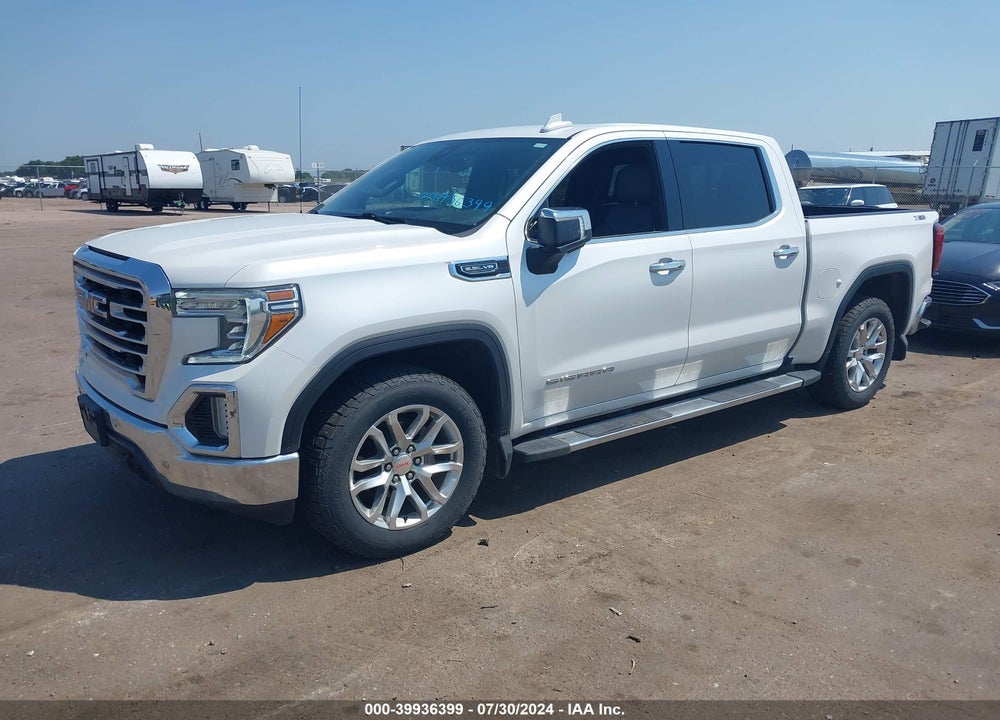2021 GMC SIERRA 1500 4WD SHORT BOX SLT VIN: 1GTU9DED1MZ261665