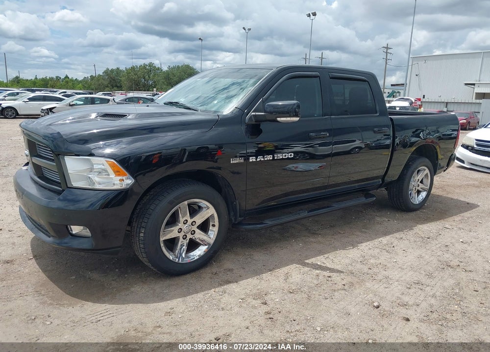 2012 RAM 1500 SPORT VIN: 1C6RD7MT1CS315639