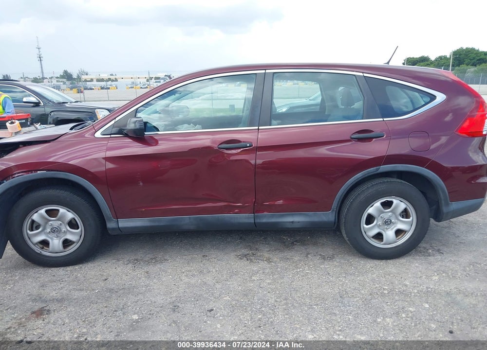 2015 HONDA CR-V LX VIN: 2HKRM3H39FH555150