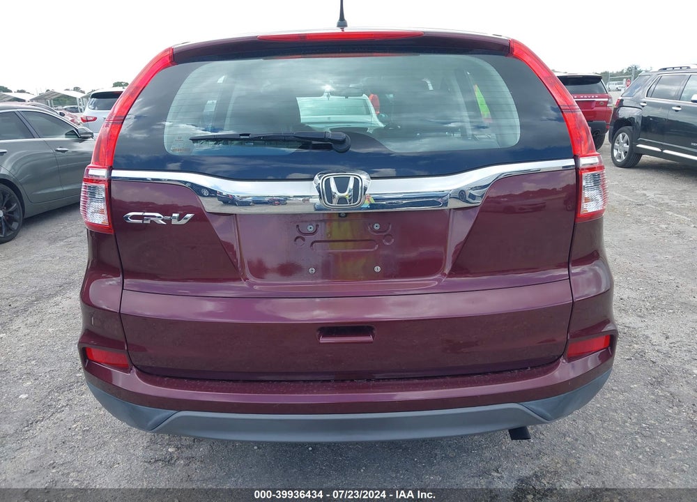 2015 HONDA CR-V LX VIN: 2HKRM3H39FH555150