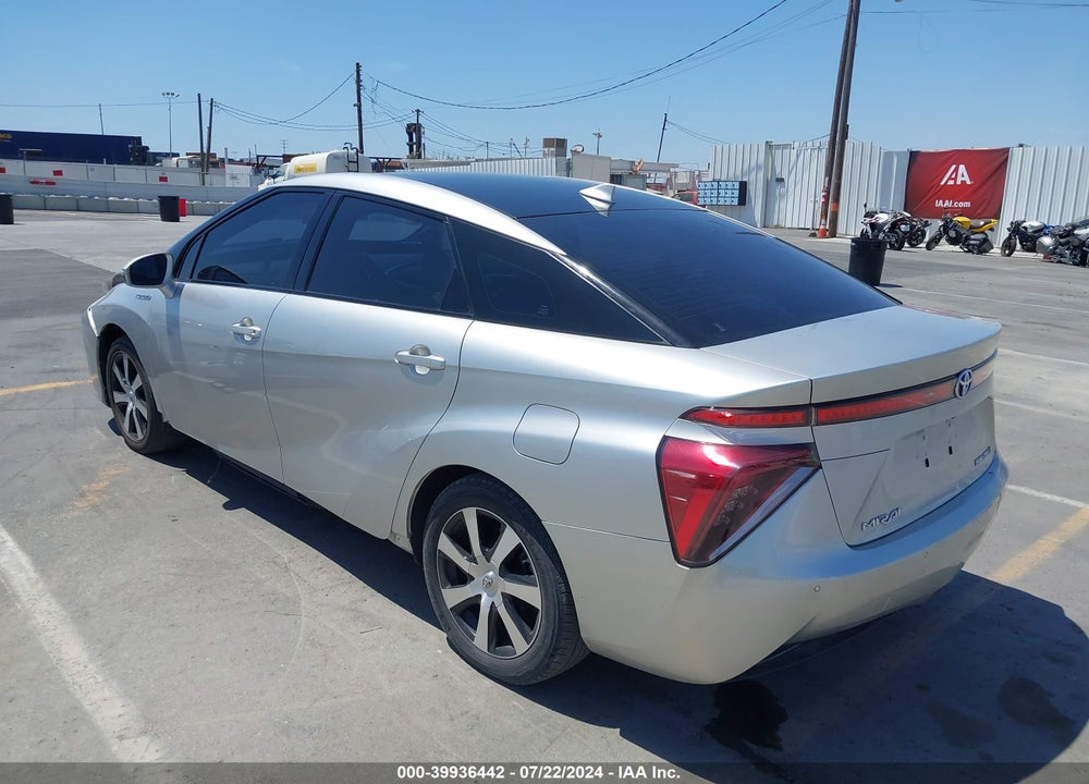 2018 TOYOTA MIRAI VIN: JTDBVRBDXJA004163