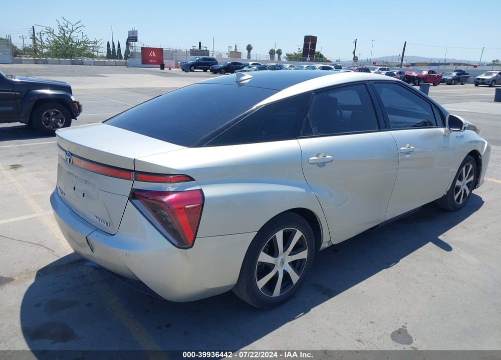 2018 TOYOTA MIRAI VIN: JTDBVRBDXJA004163