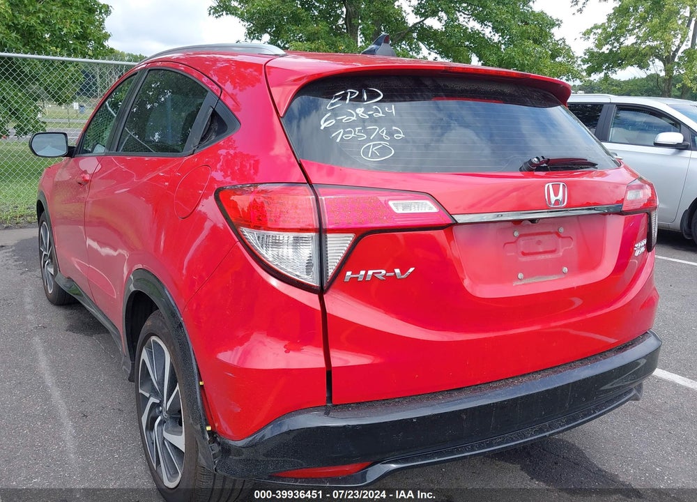 2019 HONDA HR-V VIN: 3CZRU6H12KG725782