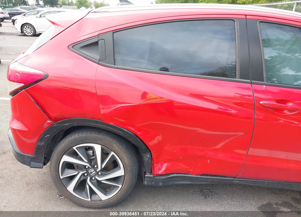2019 HONDA HR-V VIN: 3CZRU6H12KG725782