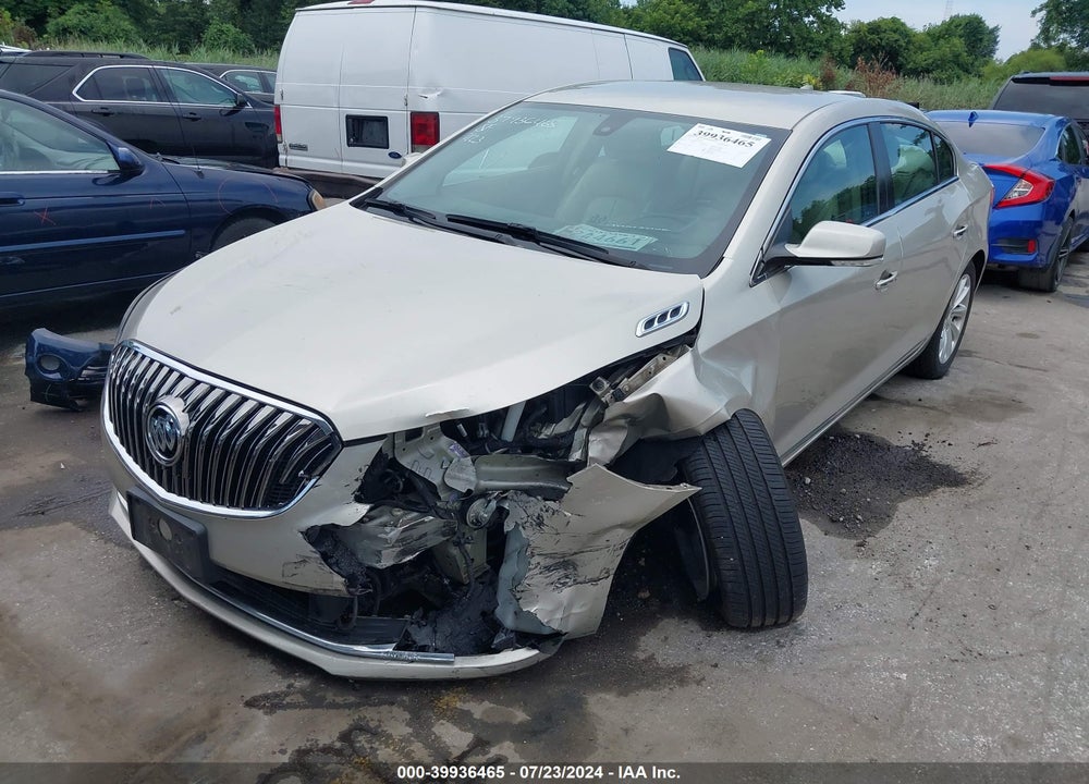 2016 BUICK LACROSSE LEATHER VIN: 1G4GB5G30GF185501