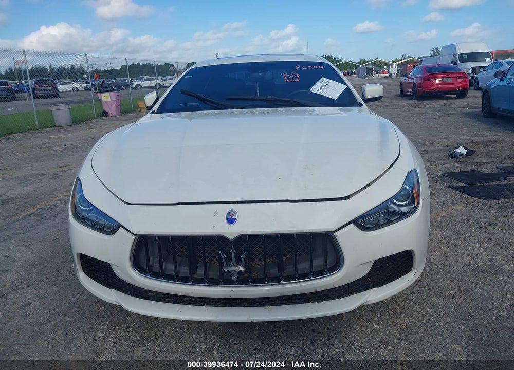 2014 MASERATI GHIBLI VIN: ZAM57XSA6E1103498