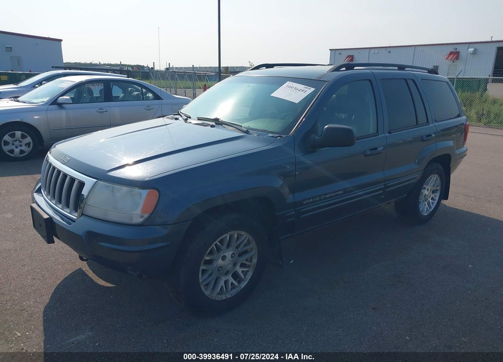 2004 JEEP GRAND CHEROKEE LIMITED VIN: 1J8GW58N74C252254