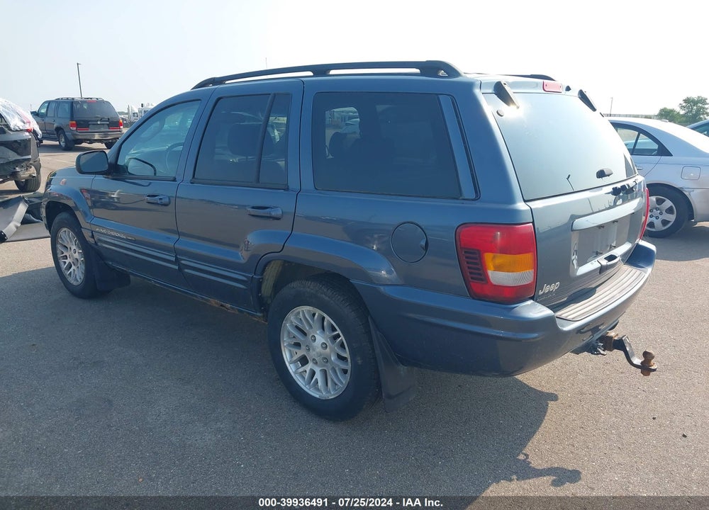 2004 JEEP GRAND CHEROKEE LIMITED VIN: 1J8GW58N74C252254
