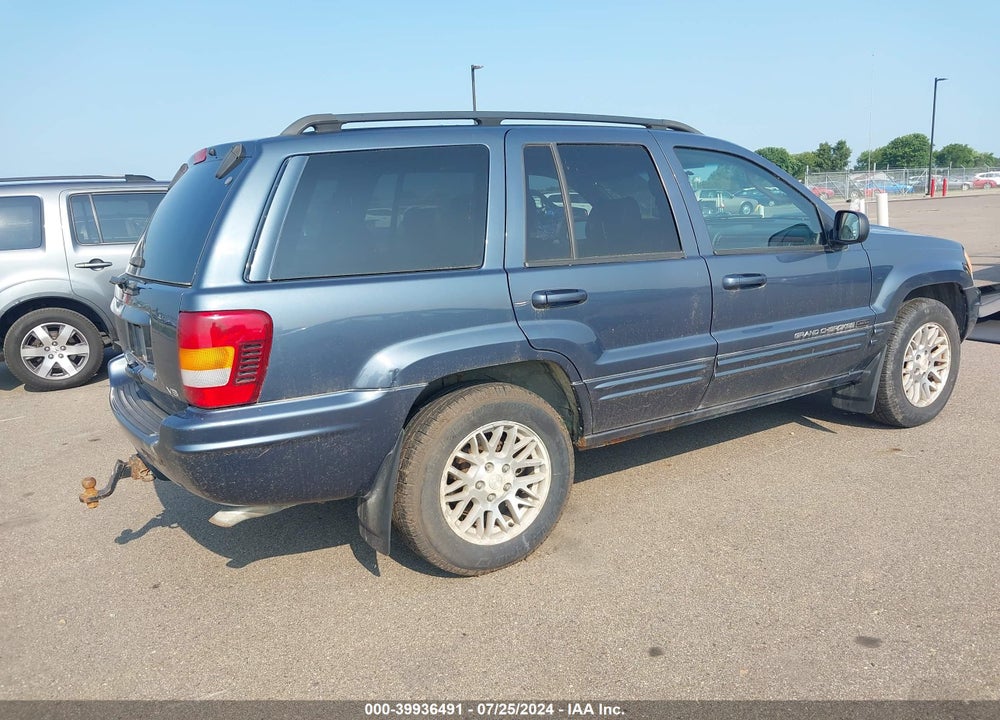 2004 JEEP GRAND CHEROKEE LIMITED VIN: 1J8GW58N74C252254