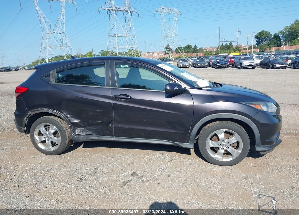 2016 HONDA HR-V LX VIN: 3CZRU6H32GM714985