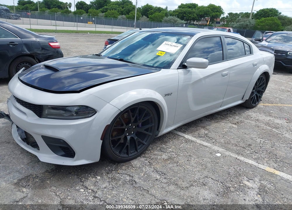 2019 DODGE CHARGER VIN: 2C3CDXGJ5KH519881