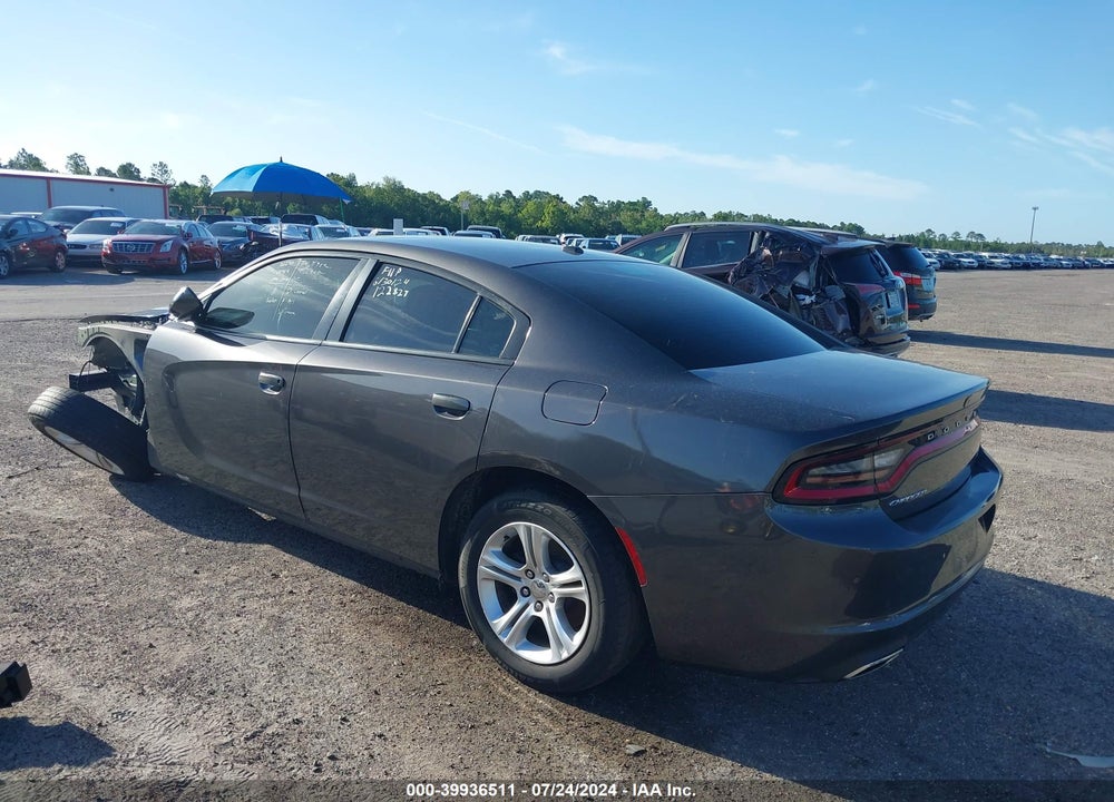 2020 DODGE CHARGER SXT RWD VIN: 2C3CDXBG6LH139638