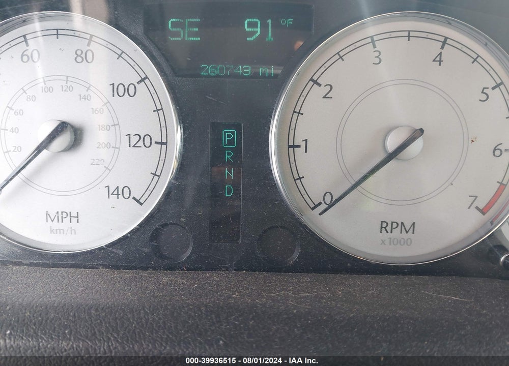 2006 CHRYSLER 300 TOURING VIN: 2C3KK53G16H407150