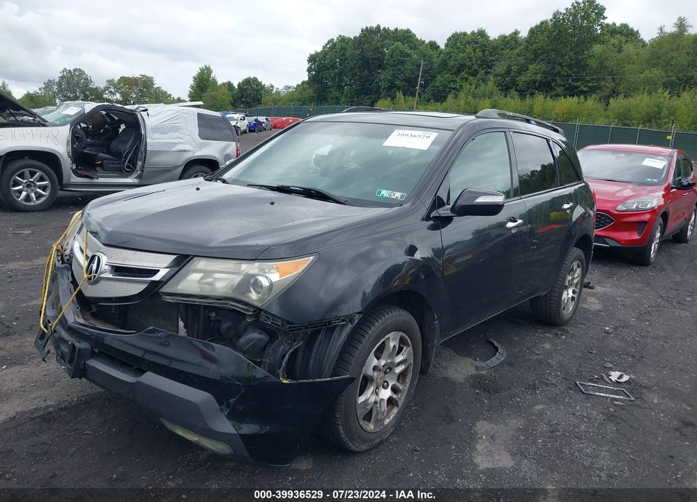 2009 ACURA MDX TECHNOLOGY PACKAGE VIN: 2HNYD28469H504257