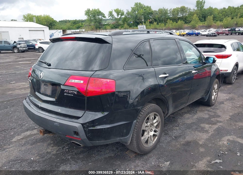 2009 ACURA MDX TECHNOLOGY PACKAGE VIN: 2HNYD28469H504257