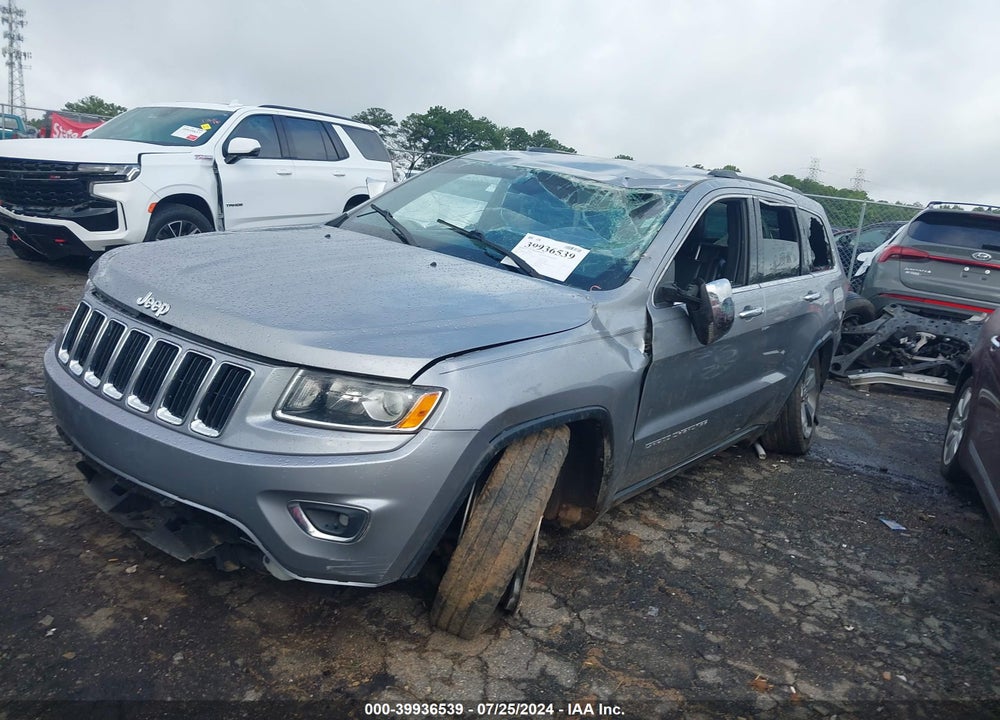 2015 JEEP GRAND CHEROKEE LIMITED VIN: 1C4RJEBGXFC220538
