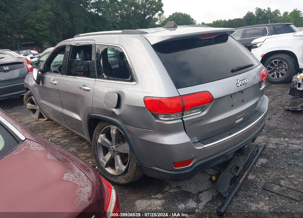 2015 JEEP GRAND CHEROKEE LIMITED VIN: 1C4RJEBGXFC220538