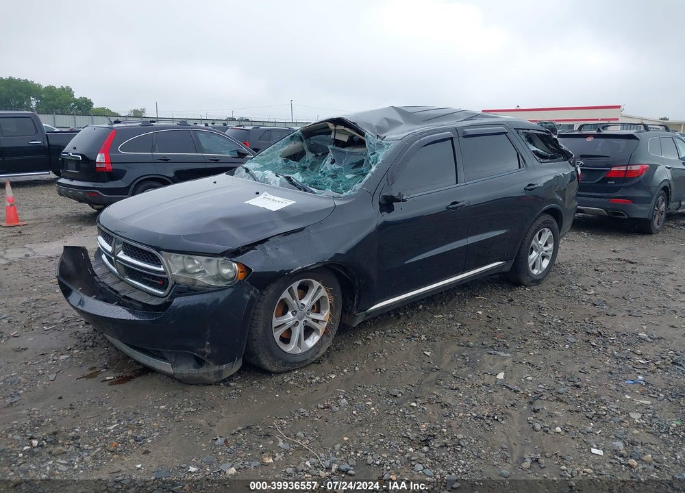2013 DODGE DURANGO SXT VIN: 1C4RDHAG2DC671826