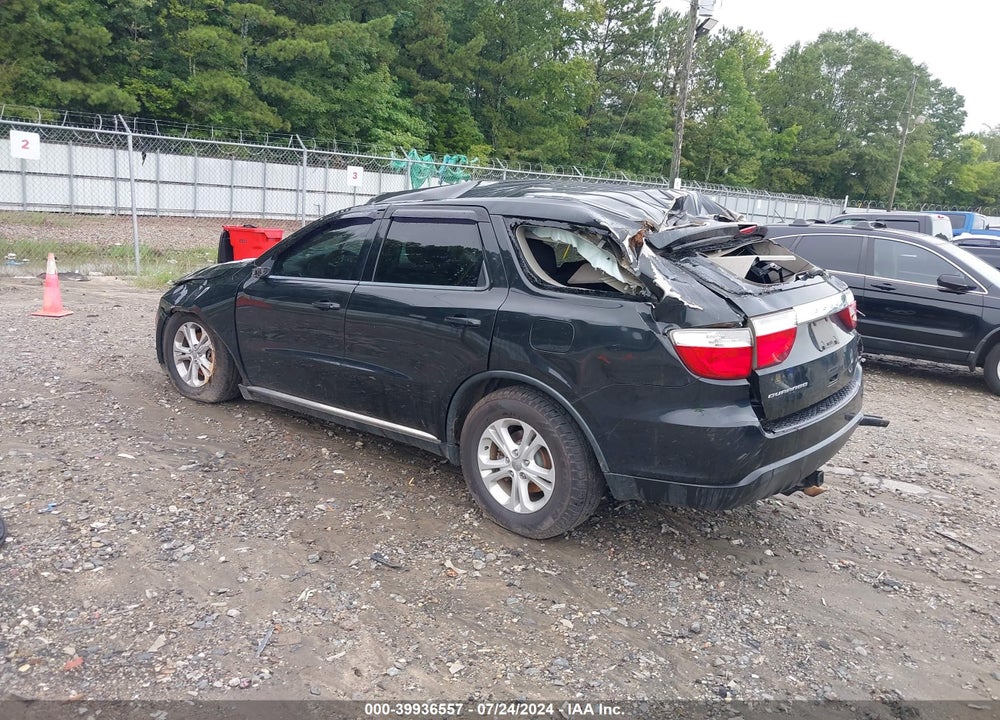 2013 DODGE DURANGO SXT VIN: 1C4RDHAG2DC671826