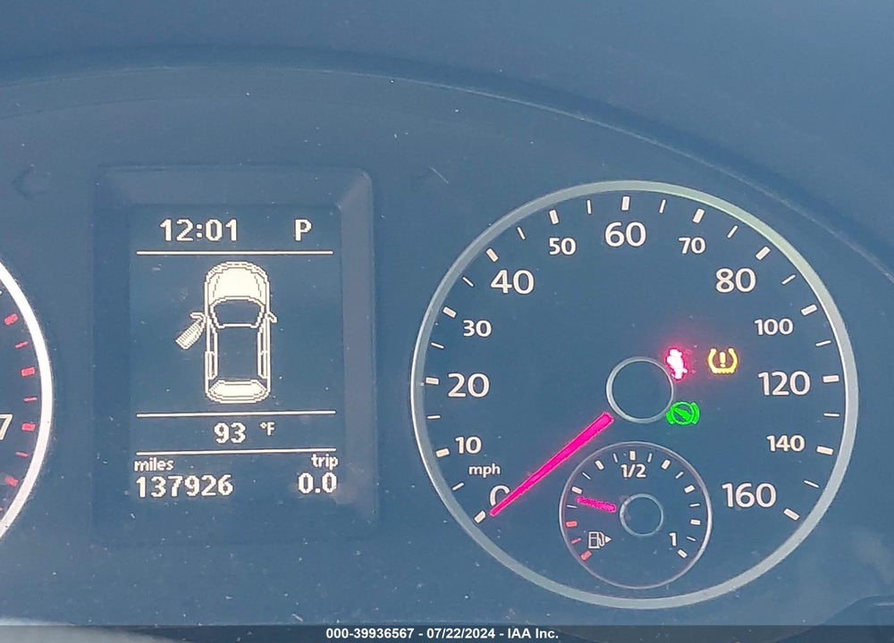 2011 VOLKSWAGEN TIGUAN SE VIN: WVGAV7AX5BW500533