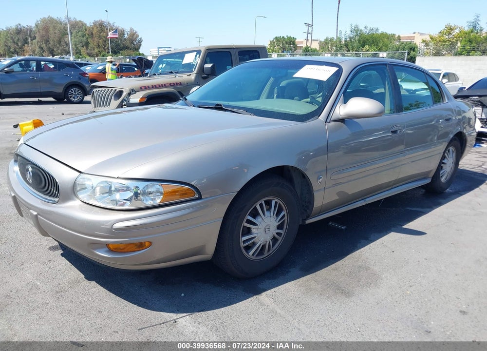 2002 BUICK LESABRE CUSTOM VIN: 1G4HP54K42U214178