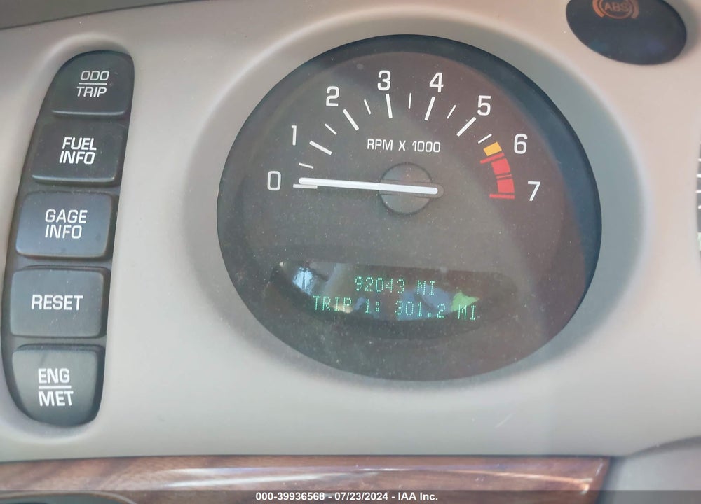 2002 BUICK LESABRE CUSTOM VIN: 1G4HP54K42U214178