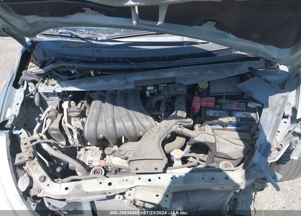 2012 NISSAN VERSA 1.8 SL VIN: 3N1BC1CP2CK296816