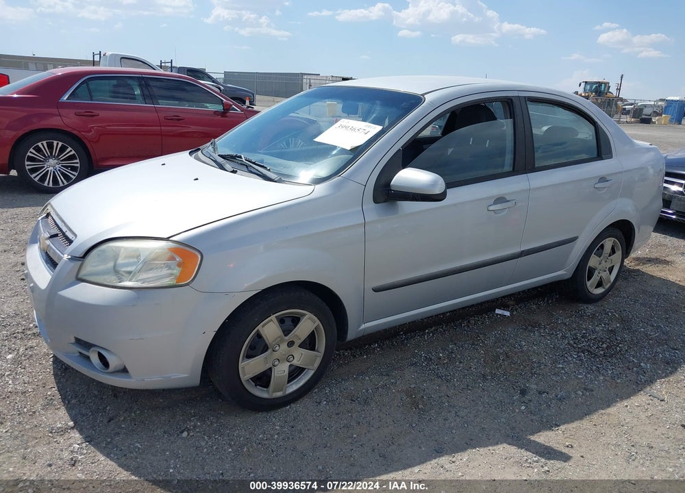 2010 CHEVROLET AVEO LT VIN: KL1TG5DE1AB045229