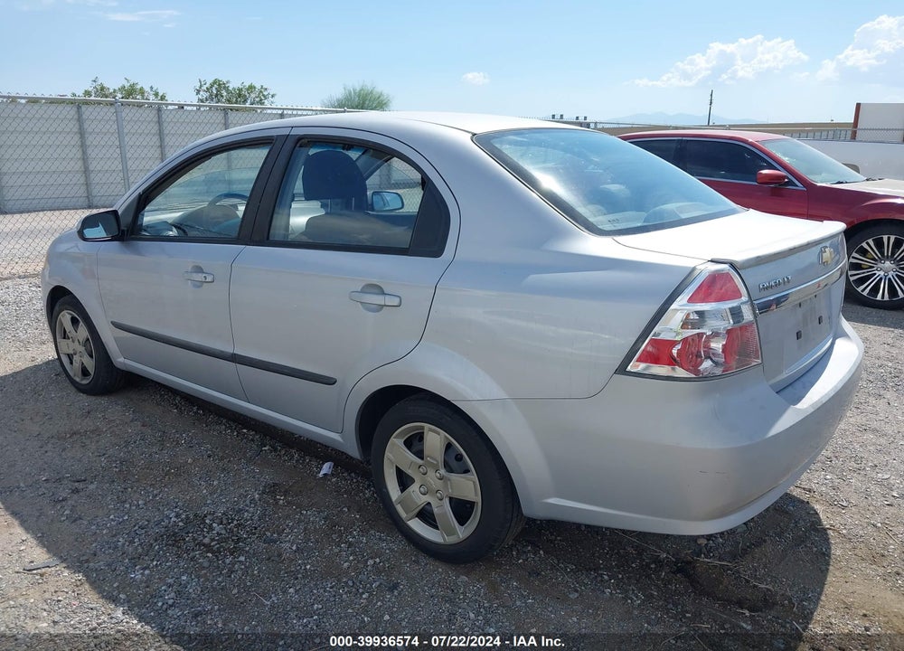 2010 CHEVROLET AVEO LT VIN: KL1TG5DE1AB045229