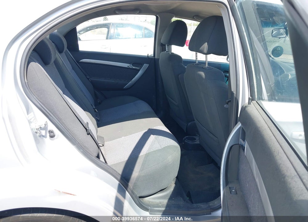 2010 CHEVROLET AVEO LT VIN: KL1TG5DE1AB045229