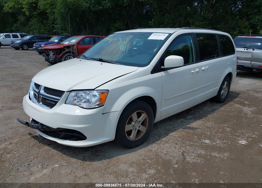 2012 DODGE GRAND CARAVAN SXT VIN: 2C4RDGCG2CR141370