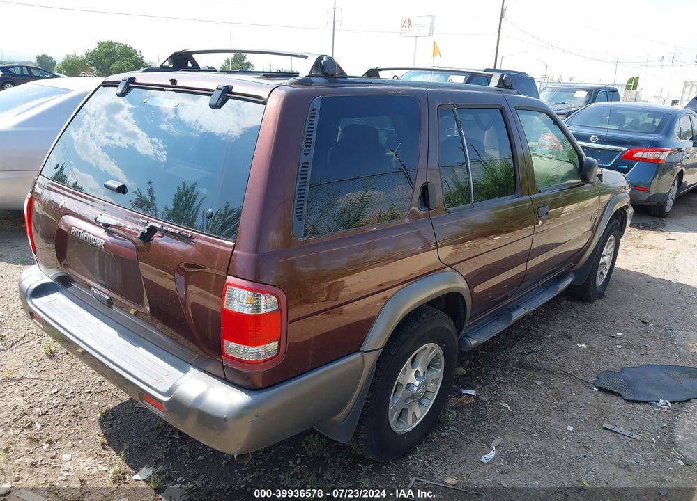 1999 NISSAN PATHFINDER LE/SE/XE VIN: JN8AR07Y1XW384095