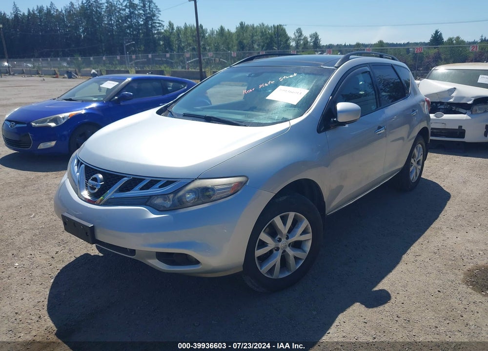 2011 NISSAN MURANO SL VIN: JN8AZ1MWXBW160440