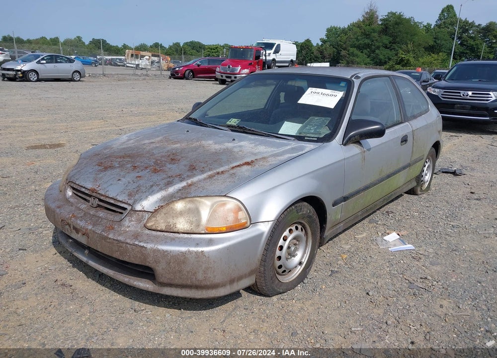1998 HONDA CIVIC CX VIN: 2HGEJ6423WH104764