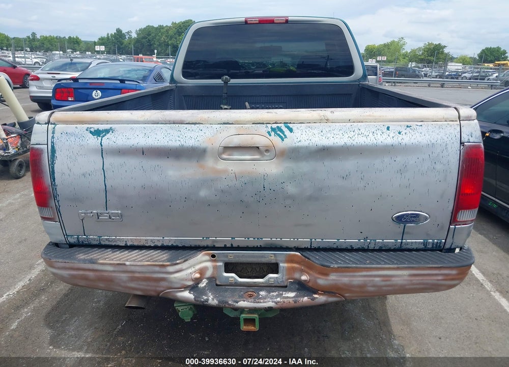 1998 FORD F-150 LARIAT/STANDARD/XL/XLT VIN: 1FTZX18W7WNA27807