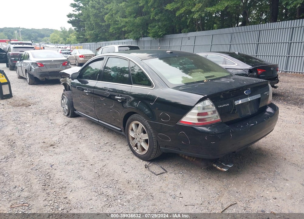 2008 FORD TAURUS LIMITED VIN: 1FAHP28W78G181934
