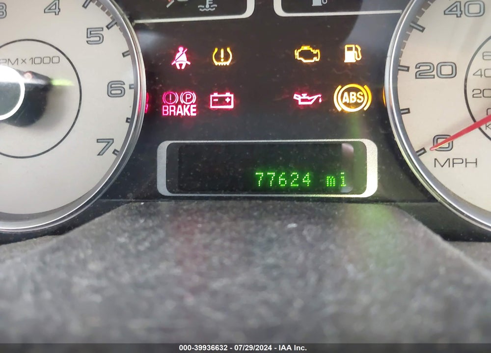 2008 FORD TAURUS LIMITED VIN: 1FAHP28W78G181934