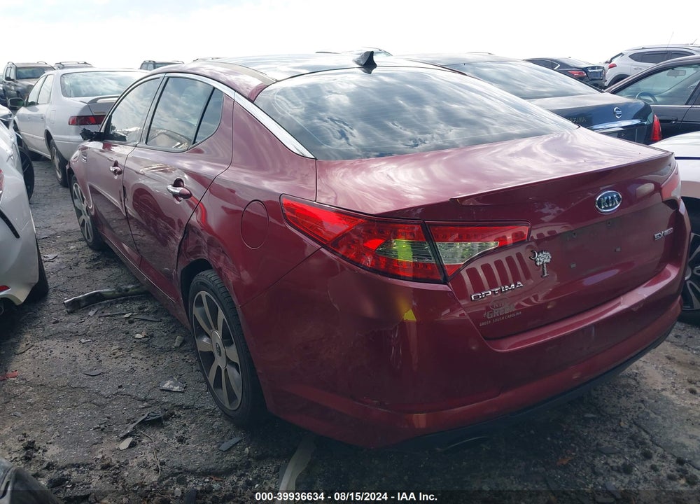 2012 KIA OPTIMA SX VIN: 5XXGR4A69CG012228