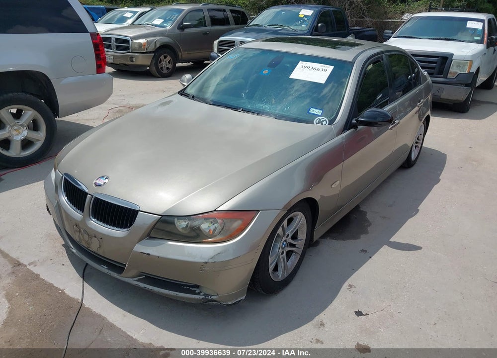 2008 BMW 328I VIN: WBAVA37528NL57200