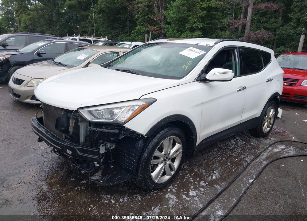 2014 HYUNDAI SANTA FE SPORT 2.0L TURBO VIN: 5XYZUDLA3EG155747