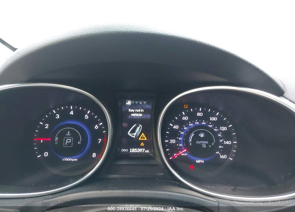 2014 HYUNDAI SANTA FE SPORT 2.0L TURBO VIN: 5XYZUDLA3EG155747