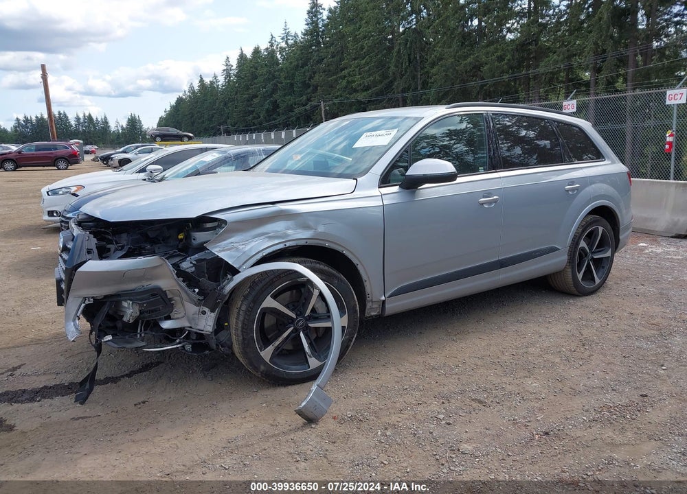2019 AUDI Q7 55 PREMIUM VIN: WA1VAAF72KD038039