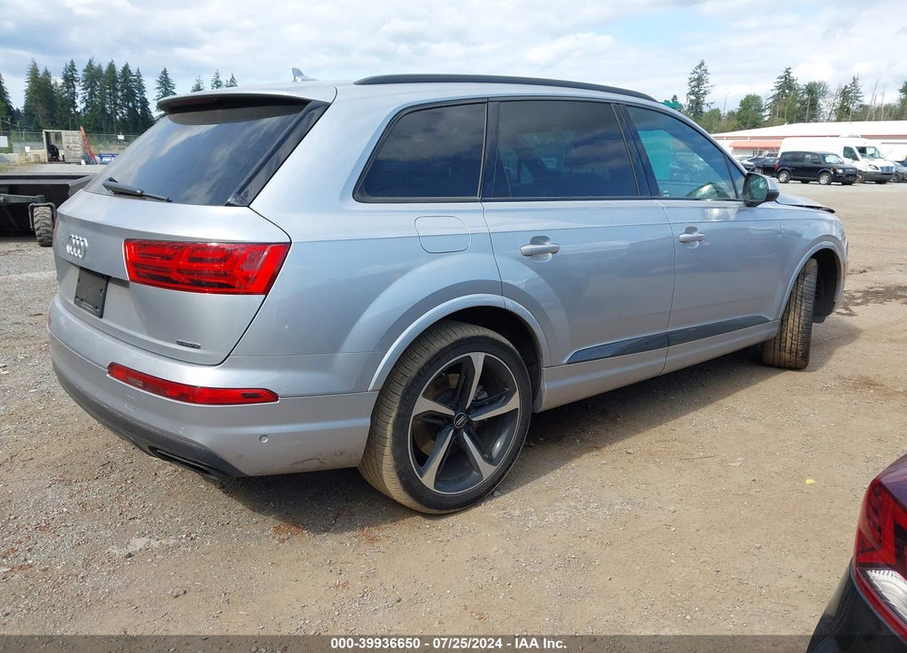 2019 AUDI Q7 55 PREMIUM VIN: WA1VAAF72KD038039