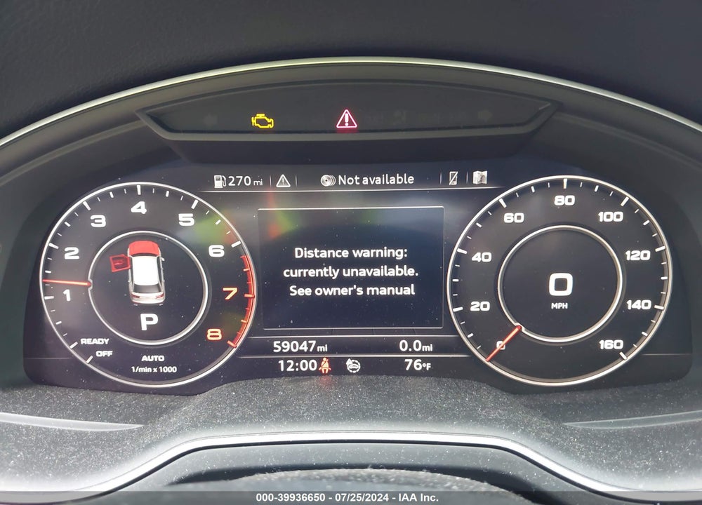 2019 AUDI Q7 55 PREMIUM VIN: WA1VAAF72KD038039