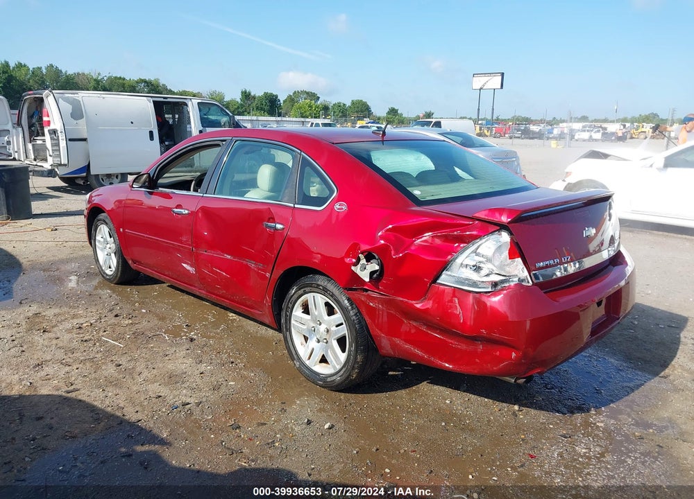 2007 CHEVROLET IMPALA LTZ VIN: 2G1WU58R379228324