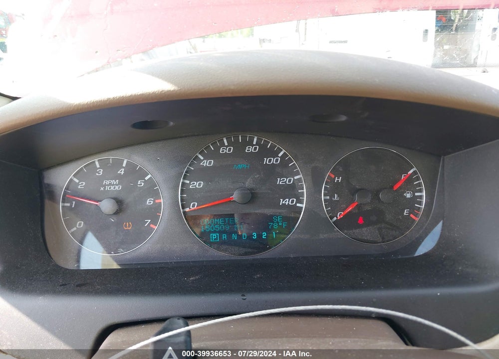 2007 CHEVROLET IMPALA LTZ VIN: 2G1WU58R379228324