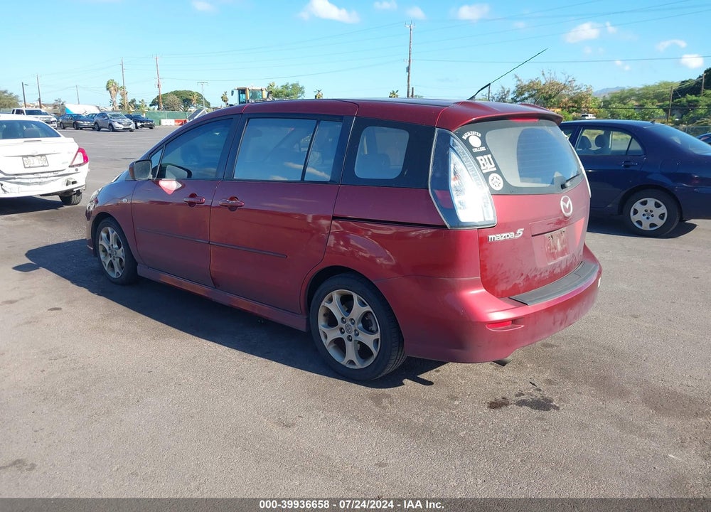 2008 MAZDA 5 TOURING VIN: JM1CR293380324552