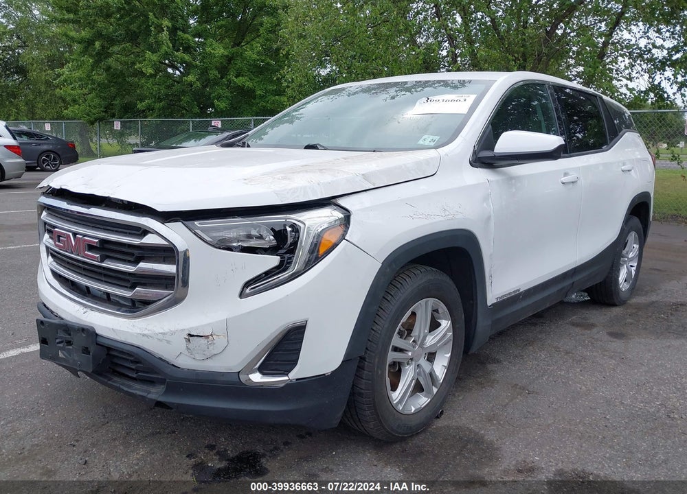 2019 GMC TERRAIN SLE VIN: 3GKALMEV7KL110108